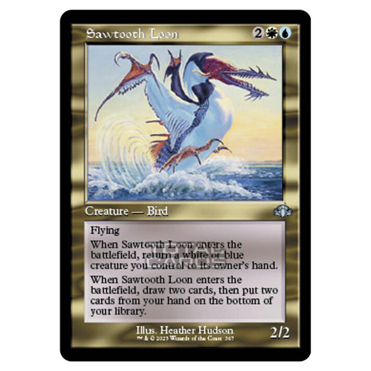 Magic The Gathering - Dominaria Remastered - Sawtooth Loon (Retro Frame) - 367/261