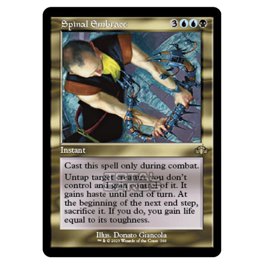 Magic The Gathering - Dominaria Remastered - Spinal Embrace (Retro Frame) - 369/261