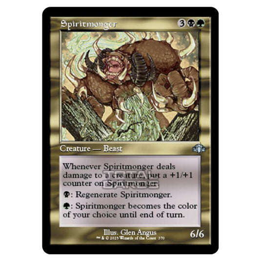 Magic The Gathering - Dominaria Remastered - Spiritmonger (Retro Frame) - 370/261