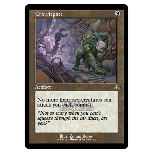 Magic The Gathering - Dominaria Remastered - Crawlspace (Retro Frame) - 375/261