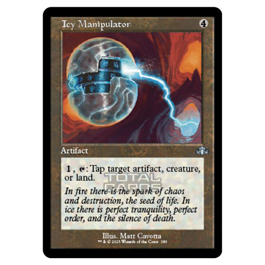 Magic The Gathering - Dominaria Remastered - Icy Manipulator (Retro Frame) - 380/261