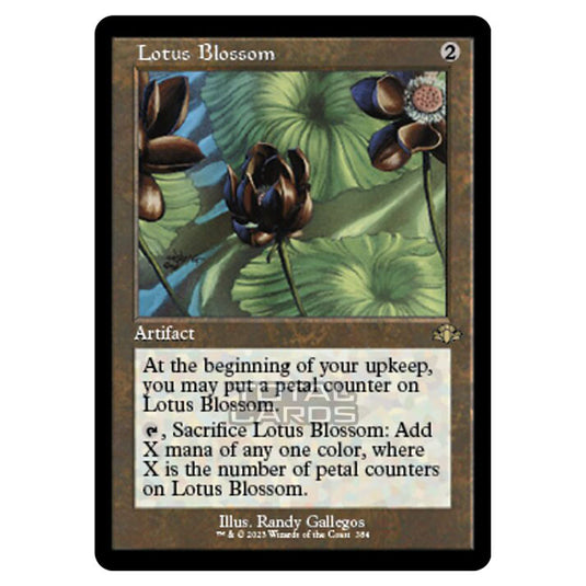 Magic The Gathering - Dominaria Remastered - Lotus Blossom (Retro Frame) - 384/261