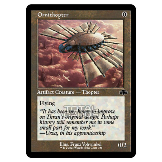 Magic The Gathering - Dominaria Remastered - Ornithopter (Retro Frame) - 386/261