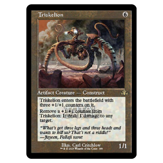 Magic The Gathering - Dominaria Remastered - Triskelion (Retro Frame) - 389/261