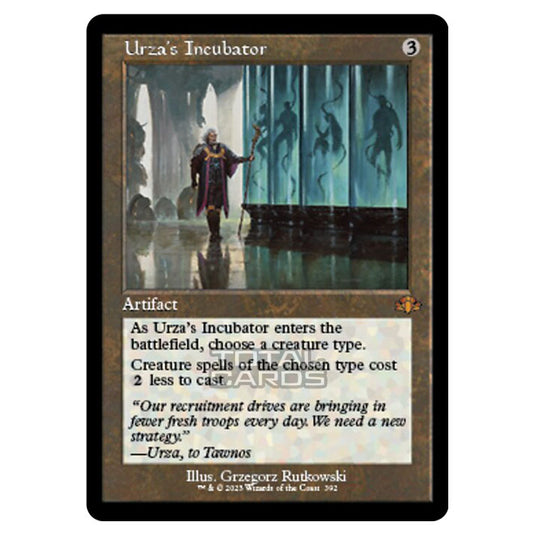 Magic The Gathering - Dominaria Remastered - Urza's Incubator (Retro Frame) - 392/261