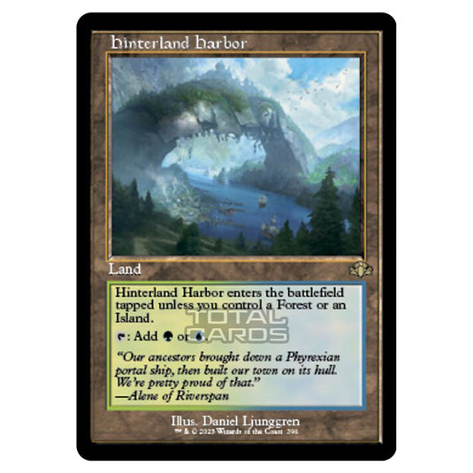 Magic The Gathering - Dominaria Remastered - Hinterland Harbor (Retro Frame) - 396/261