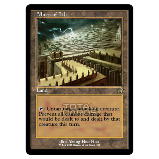 Magic The Gathering - Dominaria Remastered - Maze of Ith (Retro Frame) - 398/261