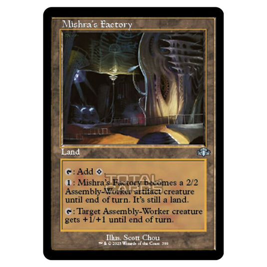 Magic The Gathering - Dominaria Remastered - Mishra's Factory (Retro Frame) - 399/261