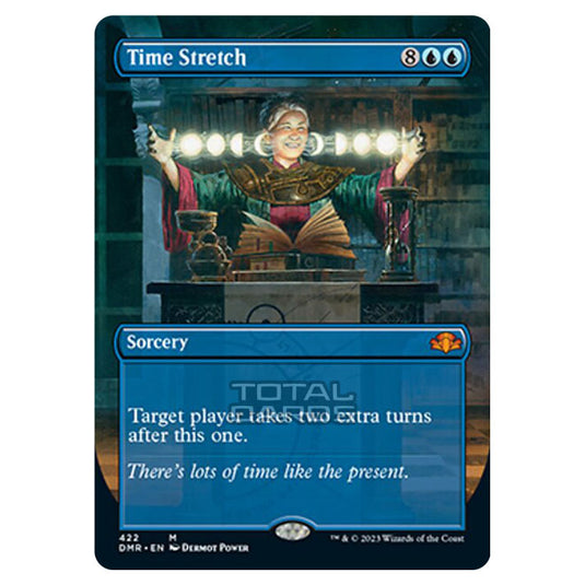 Magic The Gathering - Dominaria Remastered - Time Stretch (Alternate-Art Borderless Card) - 422/261