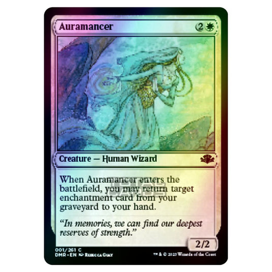 Magic The Gathering - Dominaria Remastered - Auramancer - 001/261 (Foil)