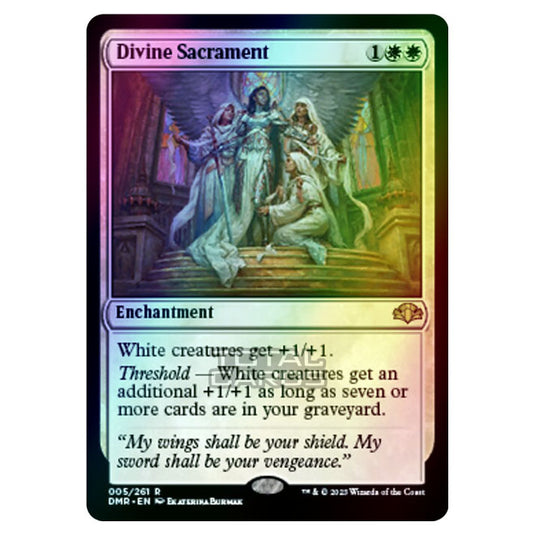 Magic The Gathering - Dominaria Remastered - Divine Sacrament - 005/261 (Foil)