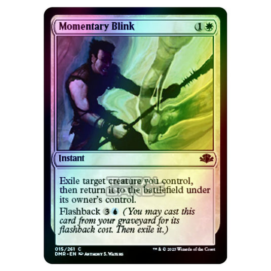 Magic The Gathering - Dominaria Remastered - Momentary Blink - 015/261 (Foil)