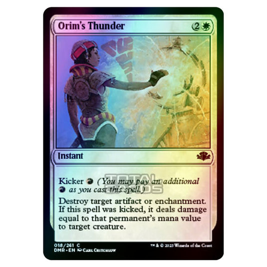 Magic The Gathering - Dominaria Remastered - Orim's Thunder - 018/261 (Foil)