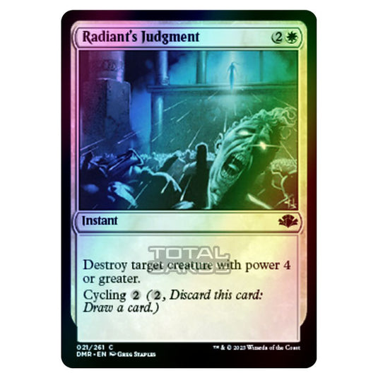 Magic The Gathering - Dominaria Remastered - Radiant's Judgment - 021/261 (Foil)