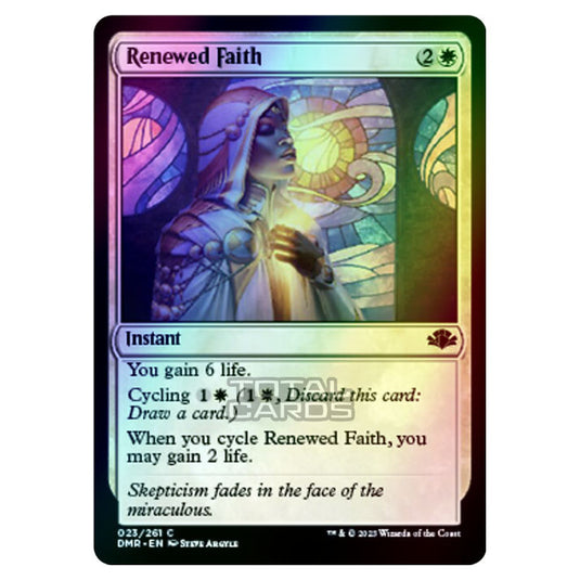 Magic The Gathering - Dominaria Remastered - Renewed Faith - 023/261 (Foil)