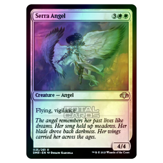 Magic The Gathering - Dominaria Remastered - Serra Angel - 025/261 (Foil)