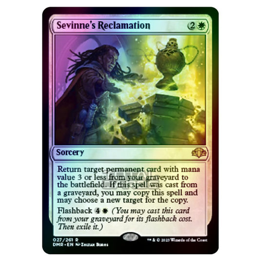 Magic The Gathering - Dominaria Remastered - Sevinne's Reclamation - 027/261 (Foil)