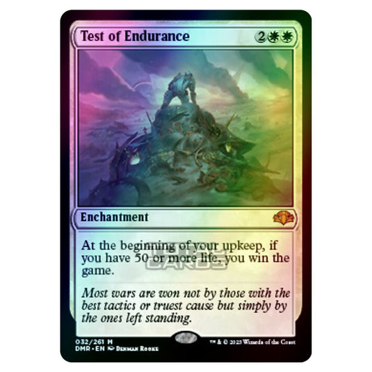 Magic The Gathering - Dominaria Remastered - Test of Endurance - 032/261 (Foil)