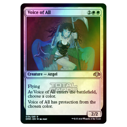 Magic The Gathering - Dominaria Remastered - Voice of All - 034/261 (Foil)