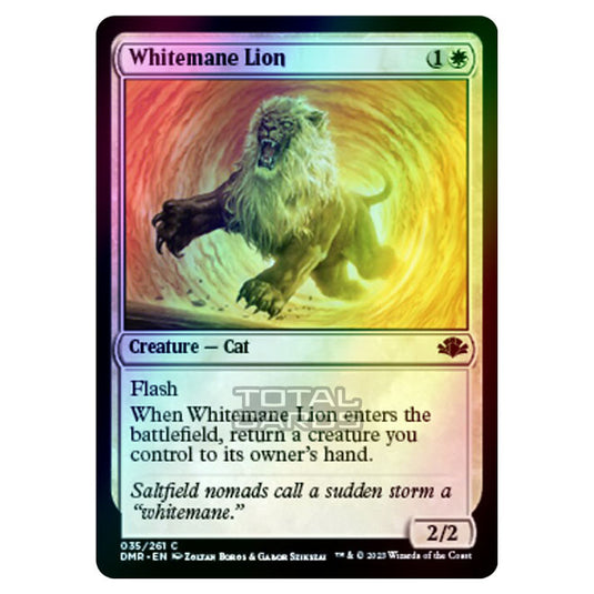 Magic The Gathering - Dominaria Remastered - Whitemane Lion - 035/261 (Foil)