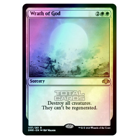 Magic The Gathering - Dominaria Remastered - Wrath of God - 037/261 (Foil)