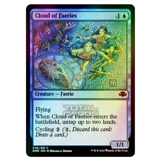 Magic The Gathering - Dominaria Remastered - Cloud of Faeries - 043/261 (Foil)