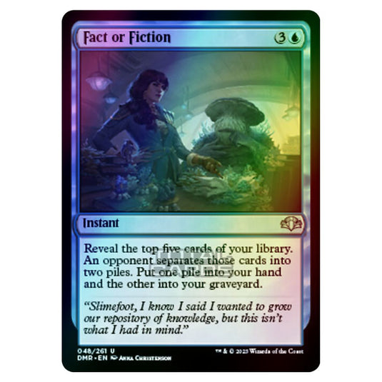 Magic The Gathering - Dominaria Remastered - Fact or Fiction - 048/261 (Foil)