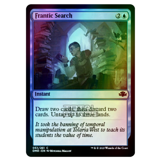 Magic The Gathering - Dominaria Remastered - Frantic Search - 051/261 (Foil)