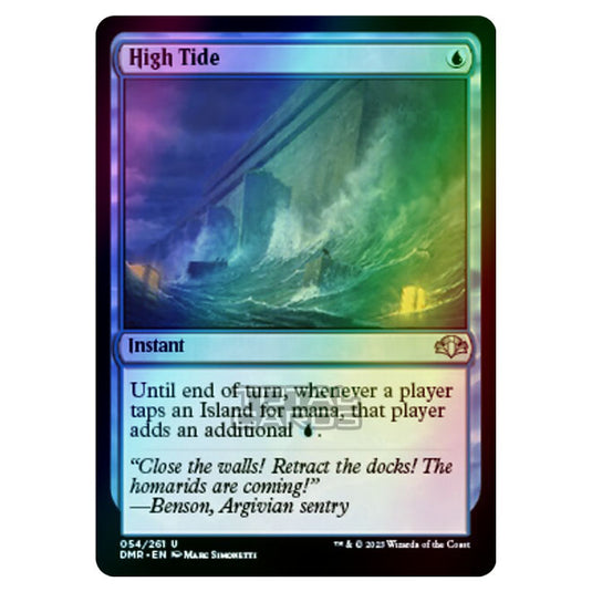 Magic The Gathering - Dominaria Remastered - High Tide - 054/261 (Foil)