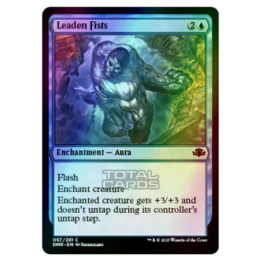 Magic The Gathering - Dominaria Remastered - Leaden Fists - 057/261 (Foil)