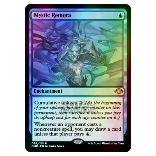 Magic The Gathering - Dominaria Remastered - Mystic Remora - 059/261 (Foil)