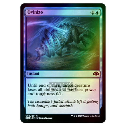 Magic The Gathering - Dominaria Remastered - Ovinize - 063/261 (Foil)