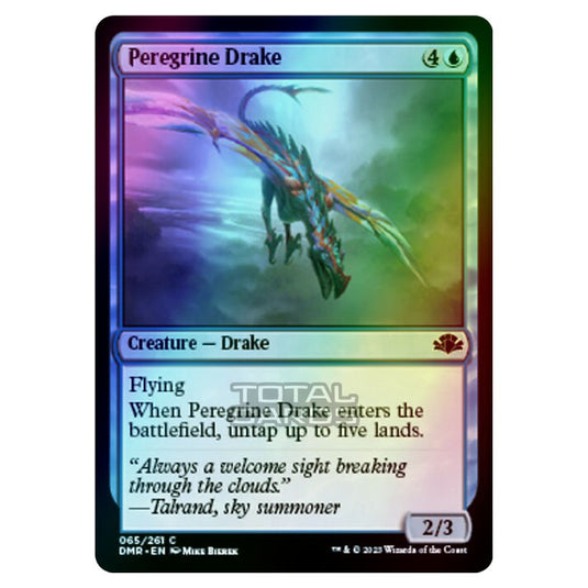 Magic The Gathering - Dominaria Remastered - Peregrine Drake - 065/261 (Foil)