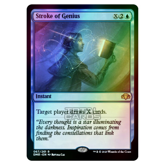 Magic The Gathering - Dominaria Remastered - Stroke of Genius - 067/261 (Foil)