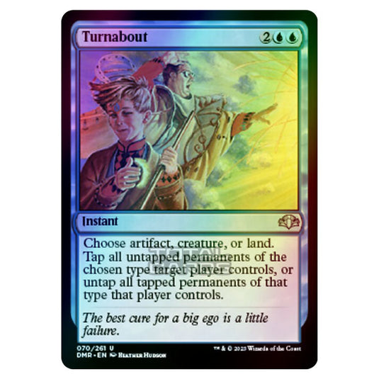 Magic The Gathering - Dominaria Remastered - Turnabout - 070/261 (Foil)