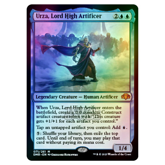 Magic The Gathering - Dominaria Remastered - Urza, Lord High Artificer - 071/261 (Foil)