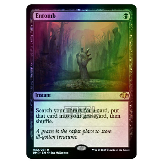 Magic The Gathering - Dominaria Remastered - Entomb - 082/261 (Foil)