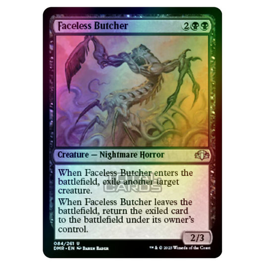 Magic The Gathering - Dominaria Remastered - Faceless Butcher - 084/261 (Foil)