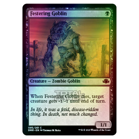 Magic The Gathering - Dominaria Remastered - Festering Goblin - 085/261 (Foil)