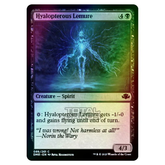 Magic The Gathering - Dominaria Remastered - Hyalopterous Lemure - 089/261 (Foil)