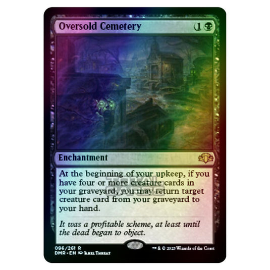 Magic The Gathering - Dominaria Remastered - Oversold Cemetery - 096/261 (Foil)