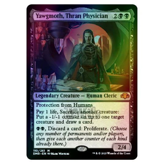 Magic The Gathering - Dominaria Remastered - Yawgmoth, Thran Physician - 110/261 (Foil)