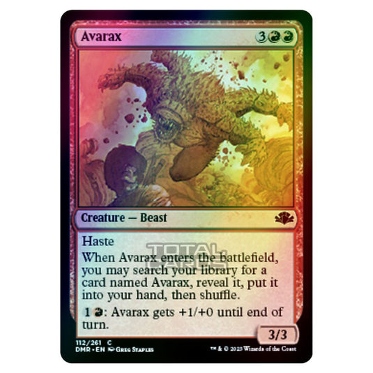 Magic The Gathering - Dominaria Remastered - Avarax - 112/261 (Foil)