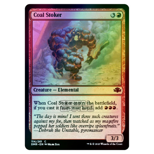 Magic The Gathering - Dominaria Remastered - Coal Stoker - 114/261 (Foil)