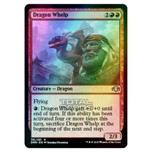 Magic The Gathering - Dominaria Remastered - Dragon Whelp - 116/261 (Foil)