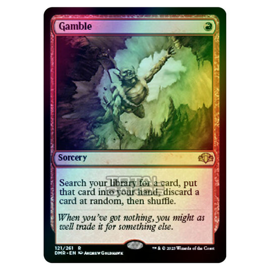 Magic The Gathering - Dominaria Remastered - Gamble - 121/261 (Foil)