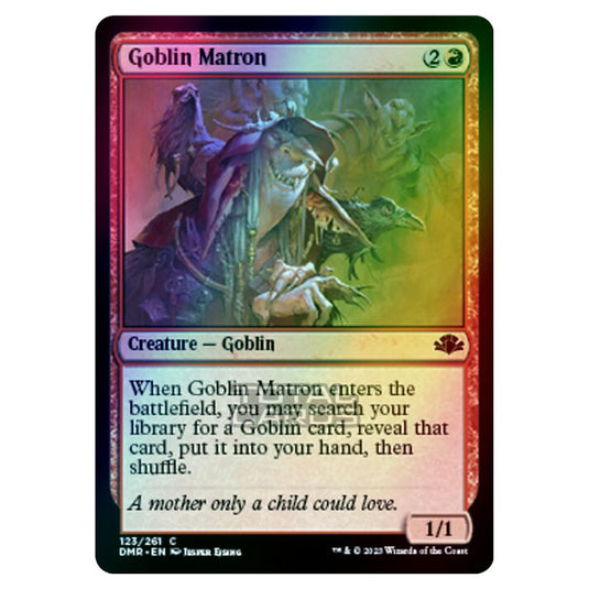 Magic The Gathering - Dominaria Remastered - Goblin Matron - 123/261 (Foil)