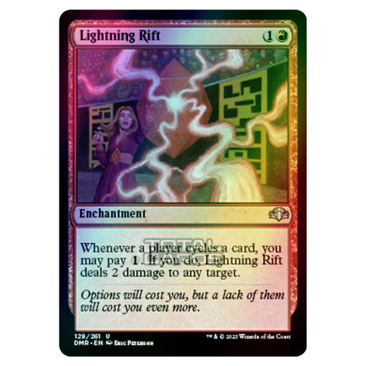 Magic The Gathering - Dominaria Remastered - Lightning Rift - 129/261 (Foil)