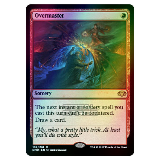 Magic The Gathering - Dominaria Remastered - Overmaster - 132/261 (Foil)