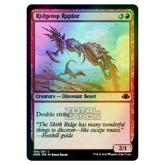 Magic The Gathering - Dominaria Remastered - Ridgetop Raptor - 134/261 (Foil)